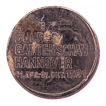 Bundes Gartenschau Hannover 1951 Token - German Garden Exhibition Piece | Coin Antiquariat