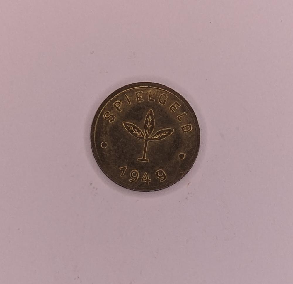 1949 10 Pfennig Spielgeld: Vintage Play Money Germany | Coinantiquariat