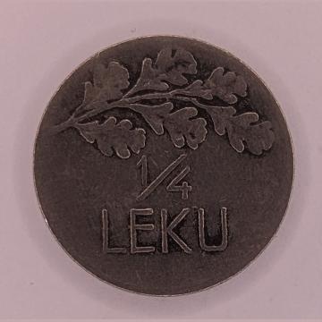 ¼ Lek Albania 1927 | Coinantiquariat