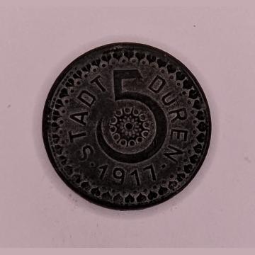 5 Pfennig 1917 - Düren: German Emergency Coinage | Coinantiquariat