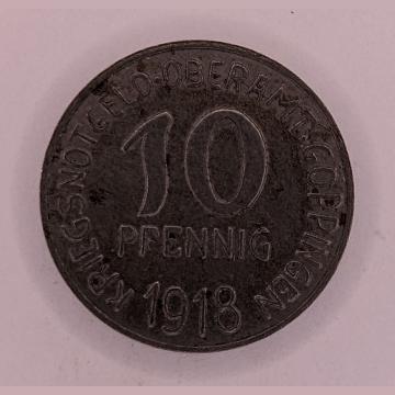 10 Pfennig Kriegsnotgeld from Göppingen, 1918 | Coinantiquariat