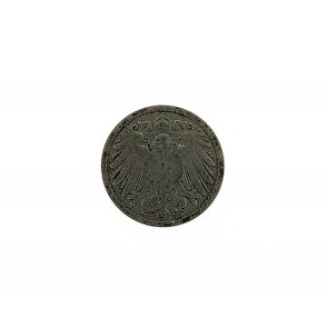 5 Pfennig Coin 1895 E Wilhelm II | Coinantiquariat